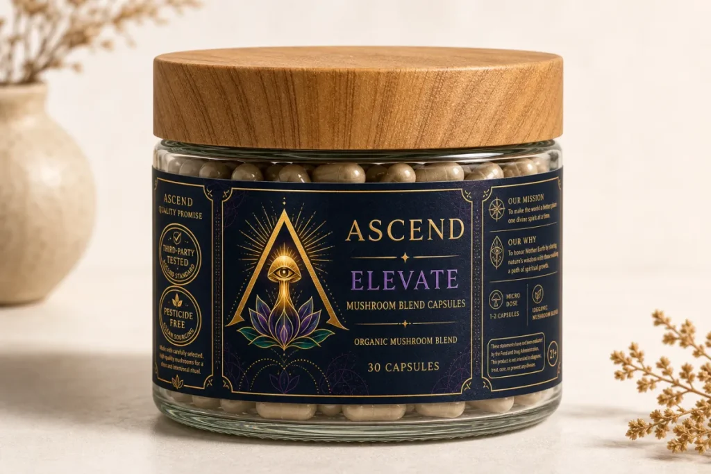 ASCEND Wellness Capsules 30-count jar